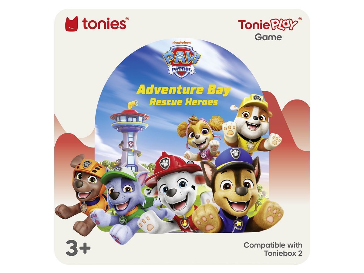 Tonies - Paw Patrol in inglese - Eroi del salvataggio di Adventure Bay - Tonieplay