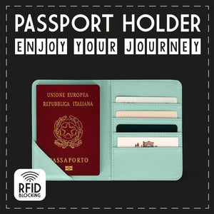 Legami - Porta Pasaportes con Flores