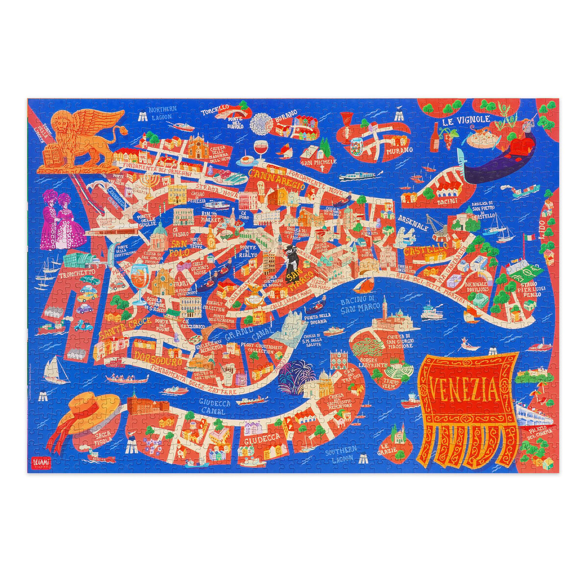 Legami - 1000-Piece Yapboz - Venezia