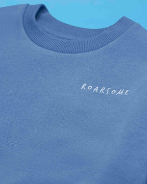 Roarsome - Organik Pamuk Eşofman Takımı - Okyanus Mavisi
