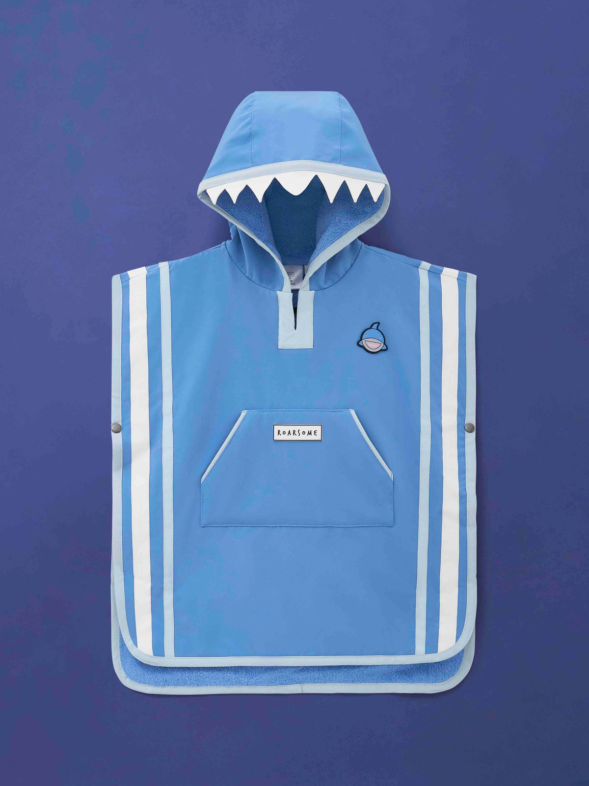 Roarsome - Hai Reef - Kinderponcho-Handtuch
