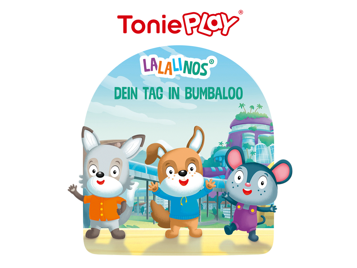 Tonies - Lalalinos بالألمانية: يومك في بومبالو! - مجسم Tonie