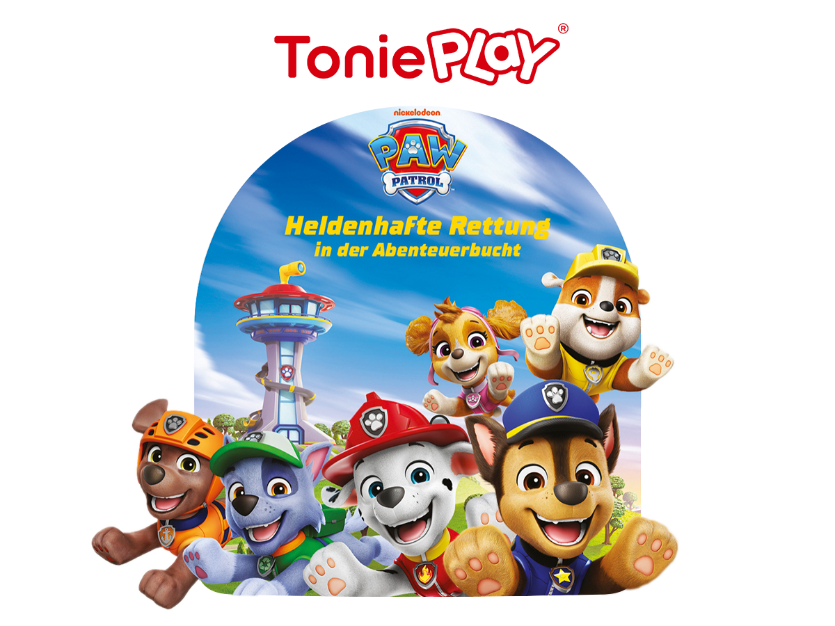 Tonies - Paw Patrol in tedesco: Salvataggio eroico nella Baia dei Avventure - Tonieplay