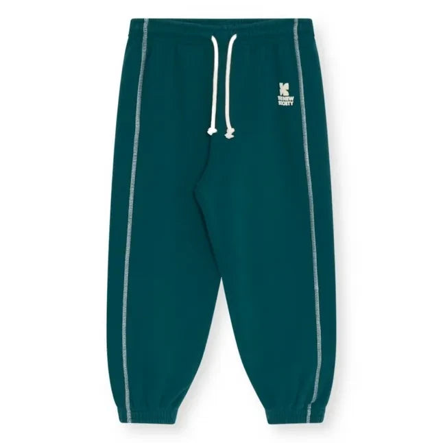 the new society - TNS Logo Esnek Jogger Pantolon | Yeşil