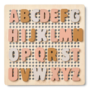 Liewood - Alphabet Ainsley | Tuscany rose multi mix