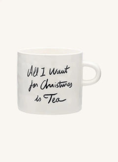 Anna + Nina - "All I Want Is Tea" Kupa | Beyaz