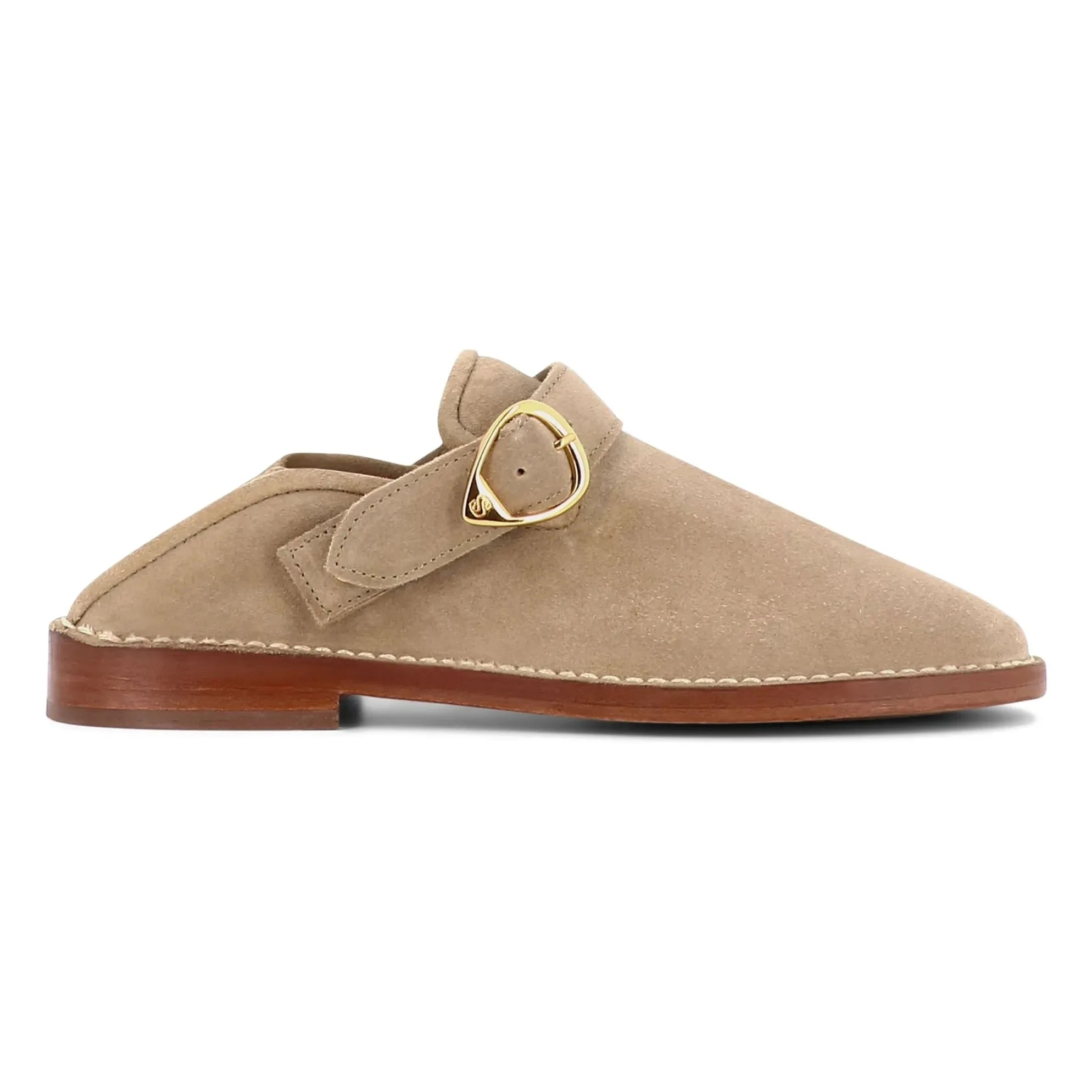 Socque Paris - Lucca Sweden Terlikler | Taupe Kahverengi