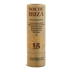 Sol de Ibiza - Bálsamo labial natural SPF15 - 5 g