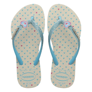 Havaianas - Parıltılı düz parmak arası terlikler | Bej