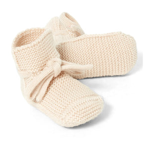 Hvid - Merino Wool Booties | Sand
