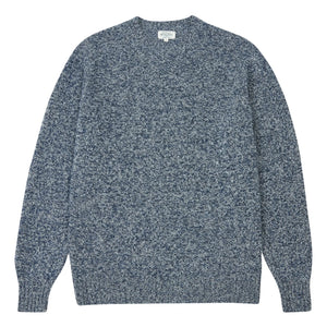 Hartford - Shetland-Sweatshirt | Indigo-Blau