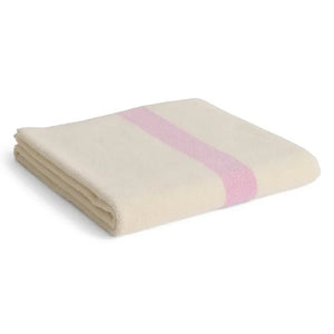 Hay - Toalla de baño a rayas | Rosa