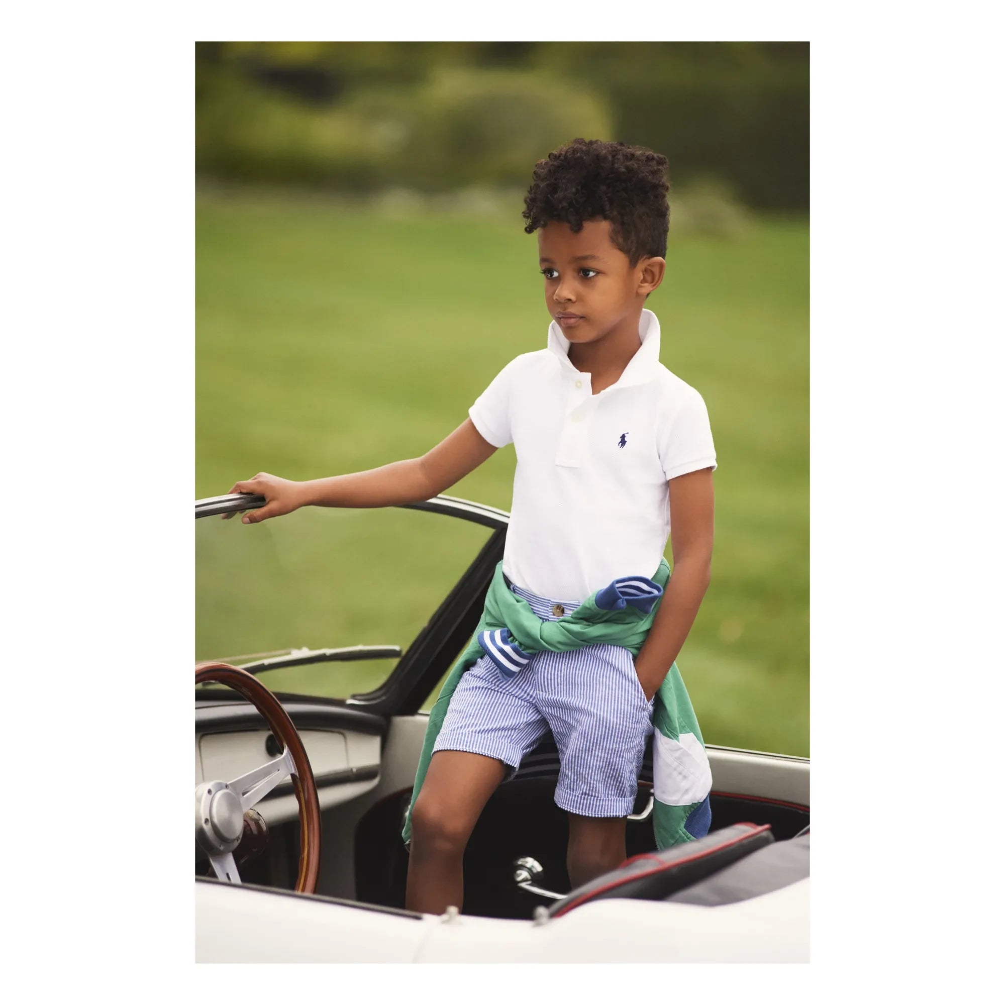 Ralph Lauren - Klasik File Polo | Beyaz