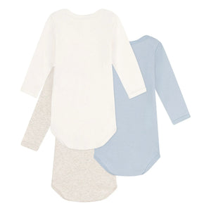 Petit Bateau - Lot 3 Gövde Tek Parça | Mavi