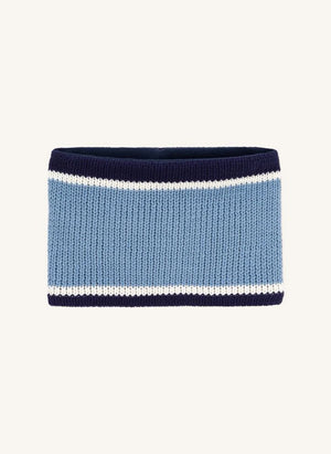 Petit Bateau - Çizgili Triko Boyunluk | Mavi