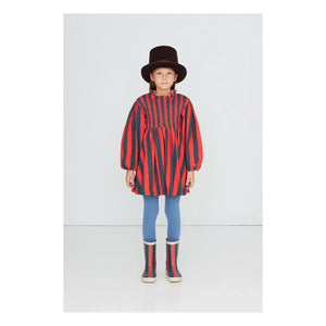 Tinycottons - Striped Dress | Red