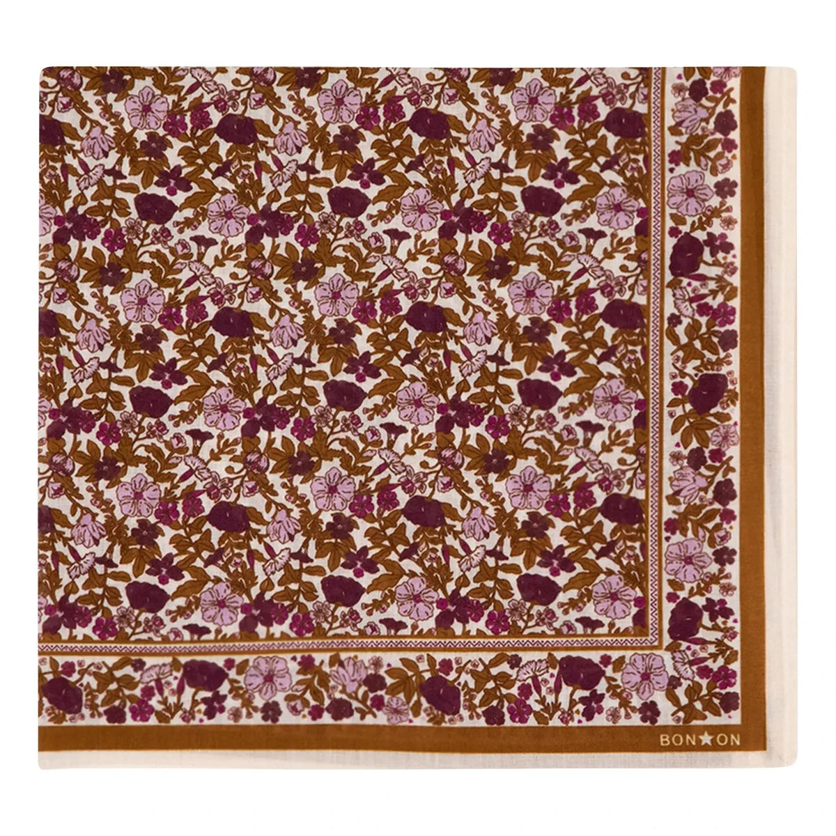 Bonton - Foulondon Fleuri Schal | Karamell