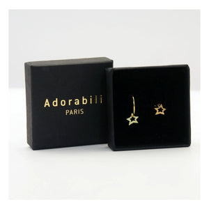 Adorabili - Pendientes Dúo Elise Estrella Grande | Oro