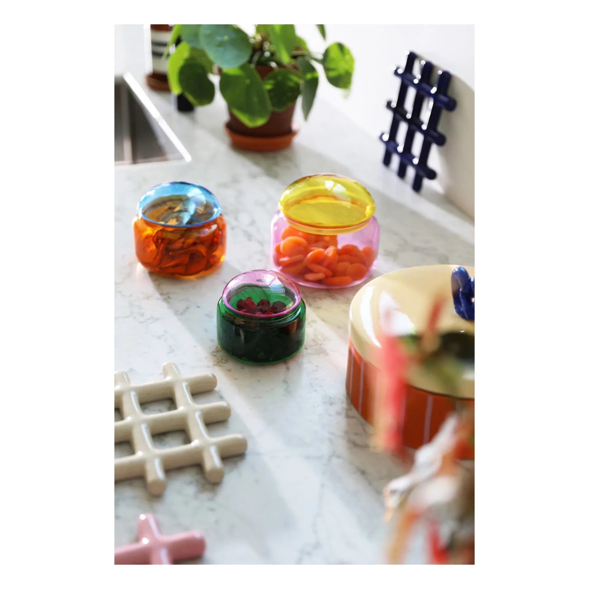 &Klevering - Pembe Puffy Jar