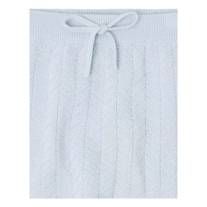 FUB - Zigzag Merino Wool Pants | Light Blue