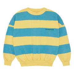 The Campamento - Oversize Çizgili Sweat | Sarı