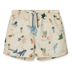 Liewood - Aiden Badeshorts aus recyceltem Polyester | Sand