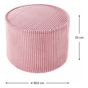Wigiwama - Velvet Pouf | Pink
