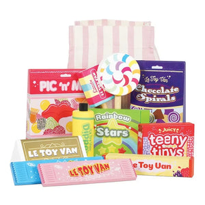 Le Toy Van - Ahşap Şekerler ve İkramlar - 11 Parça Set
