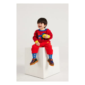 Bobo Choses - Wallabee Sherpa Derby Schuhe - Bobo Choses x Camper | Grün