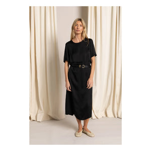Smallable Woman - Edith T-shirt elbise | Siyah