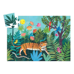Djeco - Puzzle "El Paseo del Tigre" de 24 Piezas