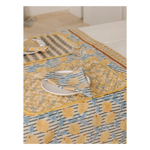 Le Monde Sauvage - Mantelería Sicilia | Amarillo