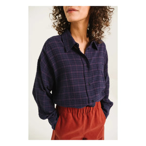 Sacrécoeur - Camisa de popelín Baylie | Azul