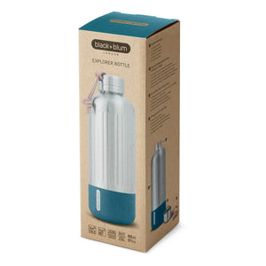 Black + Blum - Edelstahl-L-Flasche | Blau