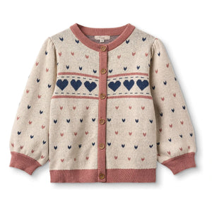 Fliink - Nova Bio-Baumwoll-Strickjacke | Ecru
