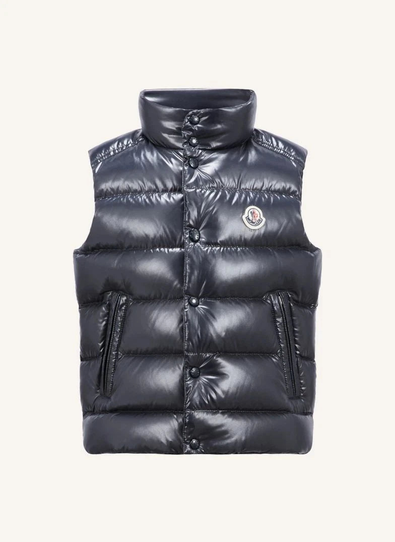 Moncler - Sleeveless Down Vest Tib | Navy