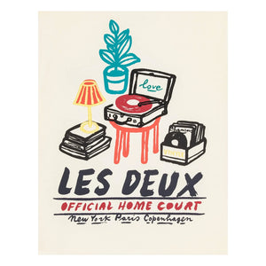 Les Deux - Camiseta de algodón orgánico "Platines" de Les Deux | Marfil