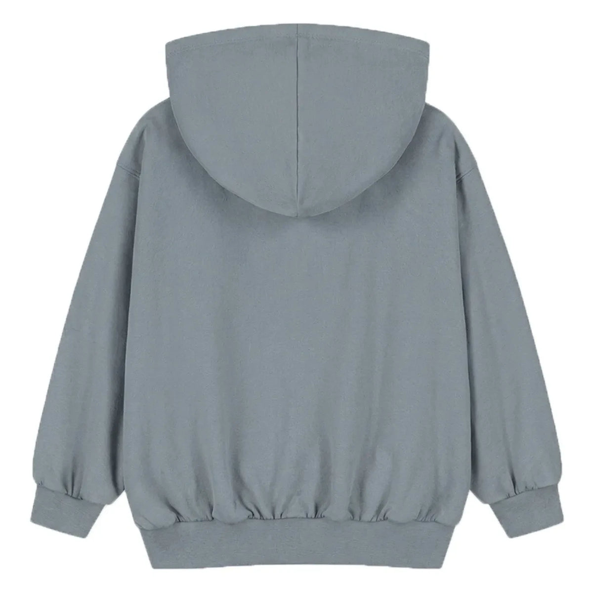 Gray Label - Sudadera orgánica de algodón con cremallera | Gris