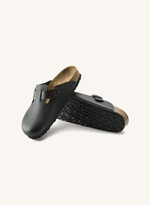 BIRKENSTOCK - Δερμάτινα τσόκαρα Boston