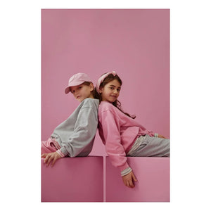 Gray Label - Sudadera de algodón orgánico | Rosa