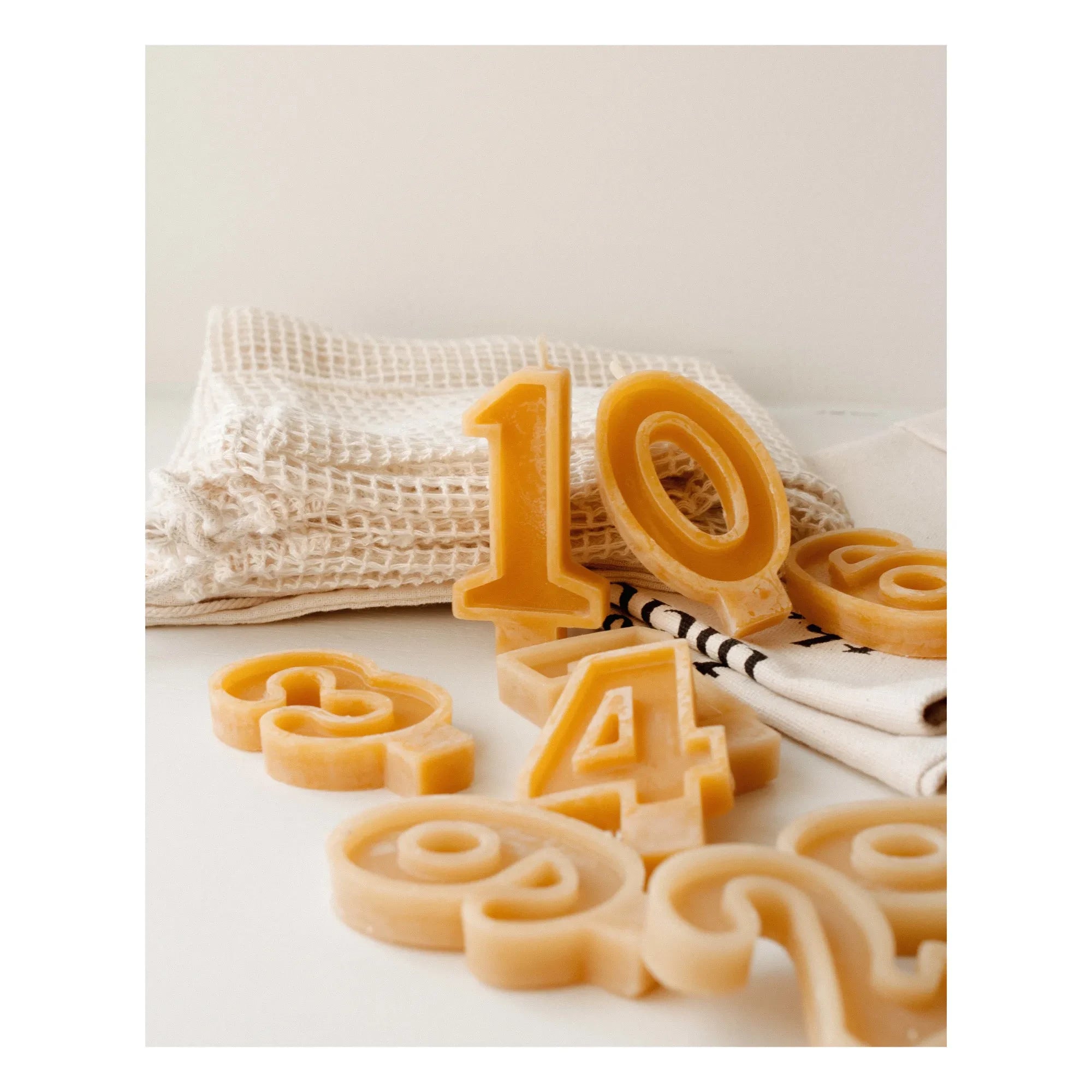 Goldrick Natural Living - Beeswax Birthday Candle - 0 | Orange