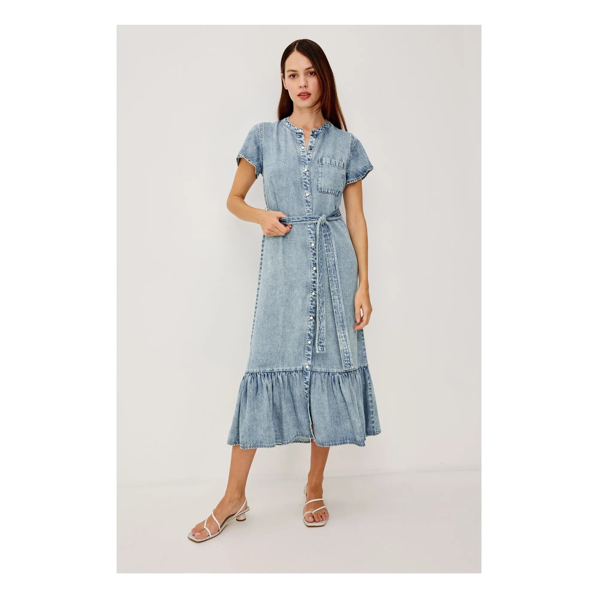 Rails - Kahlo elbise | Denim mavisi