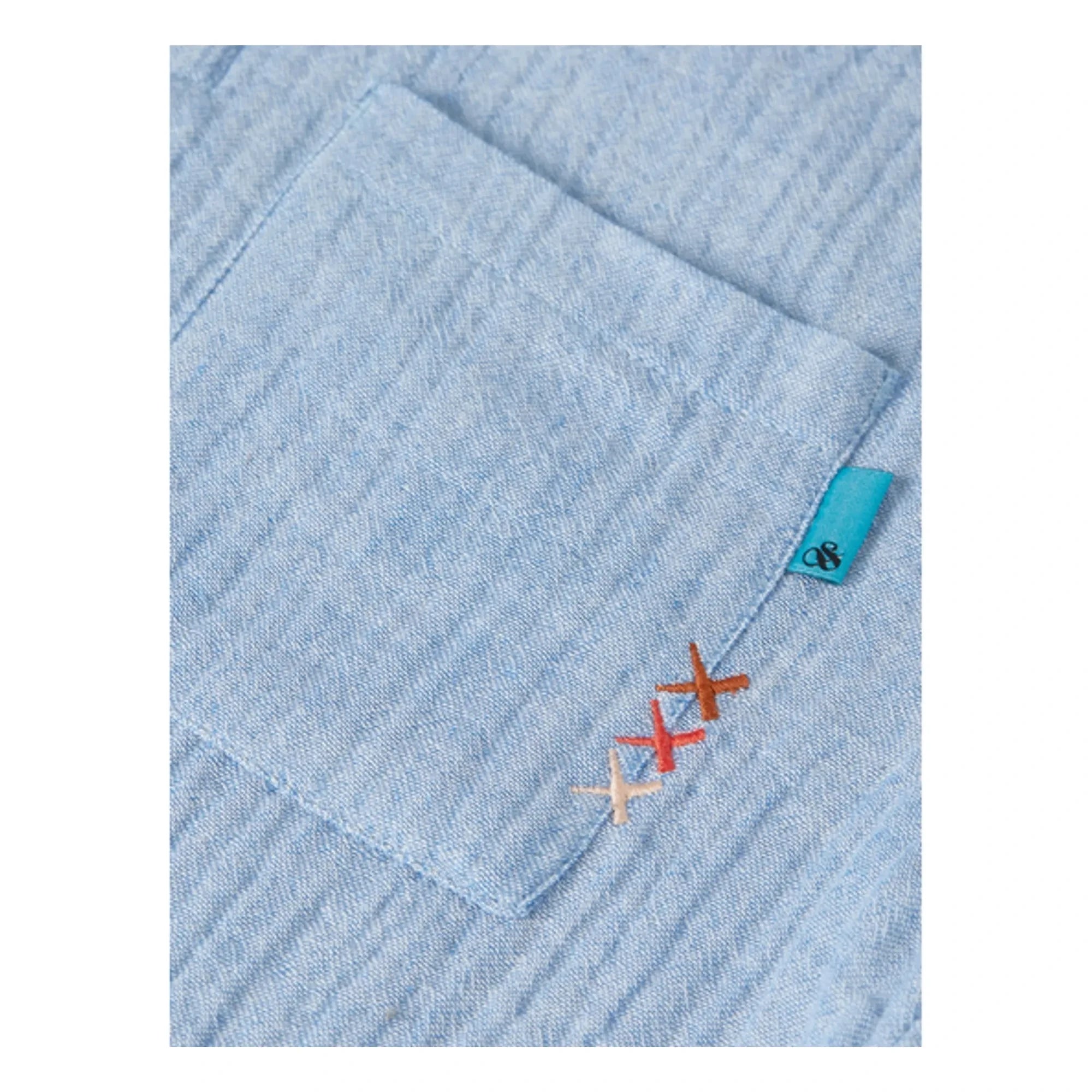 Scotch & Soda - Polo Chambray Gömlek | Açık Mavi