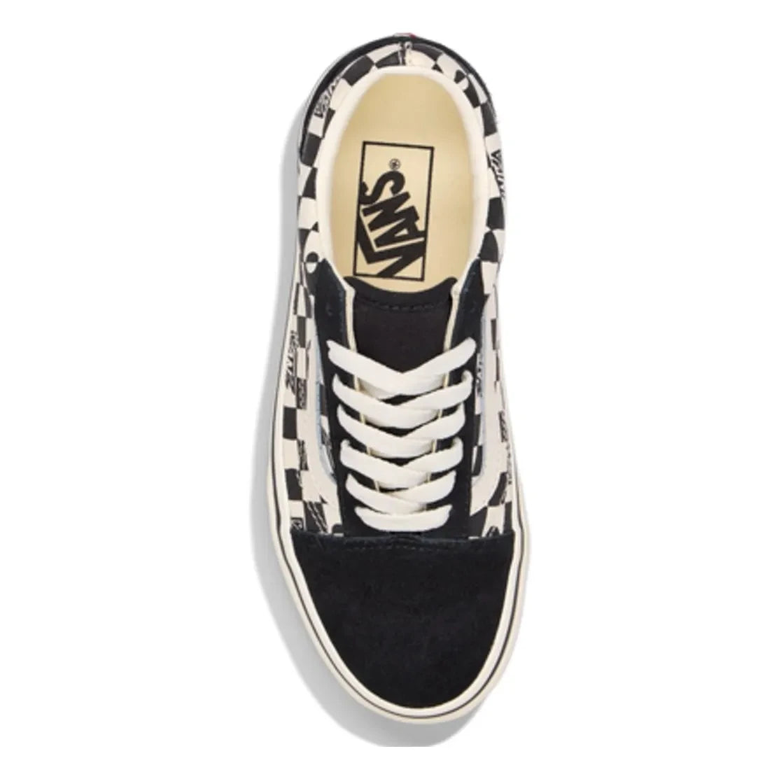 Vans - Bağcıklı Spor Ayakkabı Old Skool Geo Check | Siyah