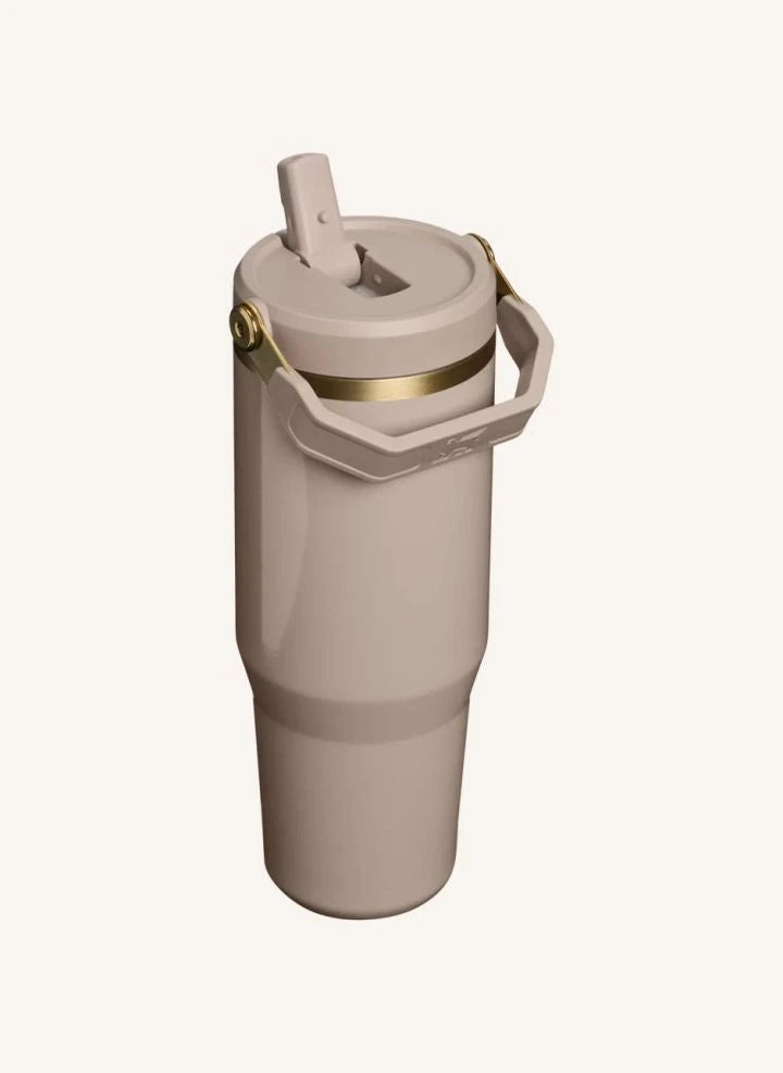 Stanley 1913 - Yalıtımlı Bardak - IceFlow Flip Straw 2.0 | Gümüş gri