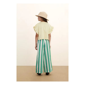 Tinycottons - Yeşil Küçük Çizgili Pantolon