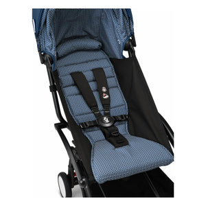 Stokke® - YOYO³ 6+ Baby Stroller Black Frame | Air France Blue