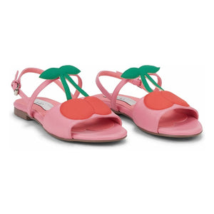 Stella McCartney Kids - Kirschen Sandalen | Rosa
