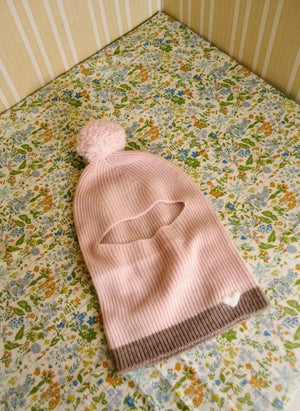Holmm - Ninni Cashmere Balaclava | Pale Pink