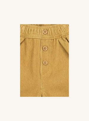 Bonton - Pantaloni di velluto a coste Popeye | Giallo